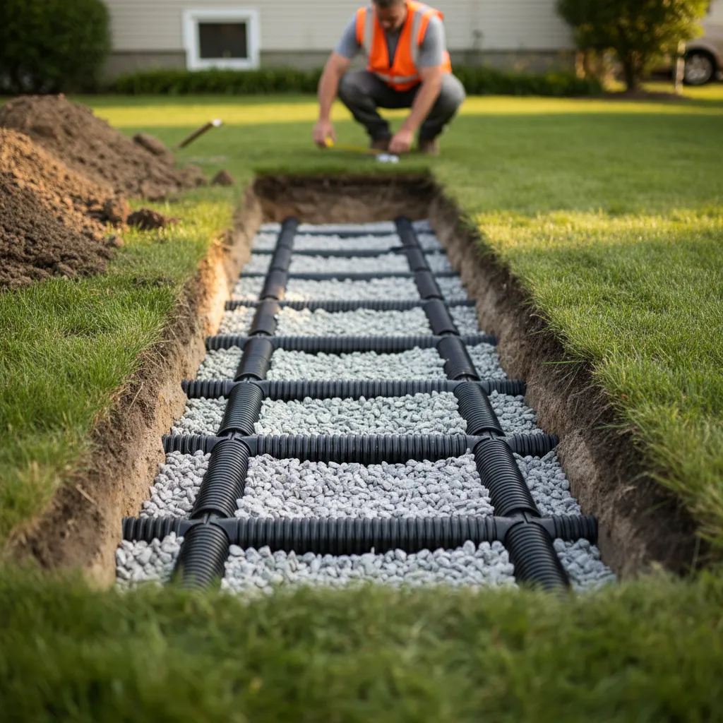 drain field leach field repair square