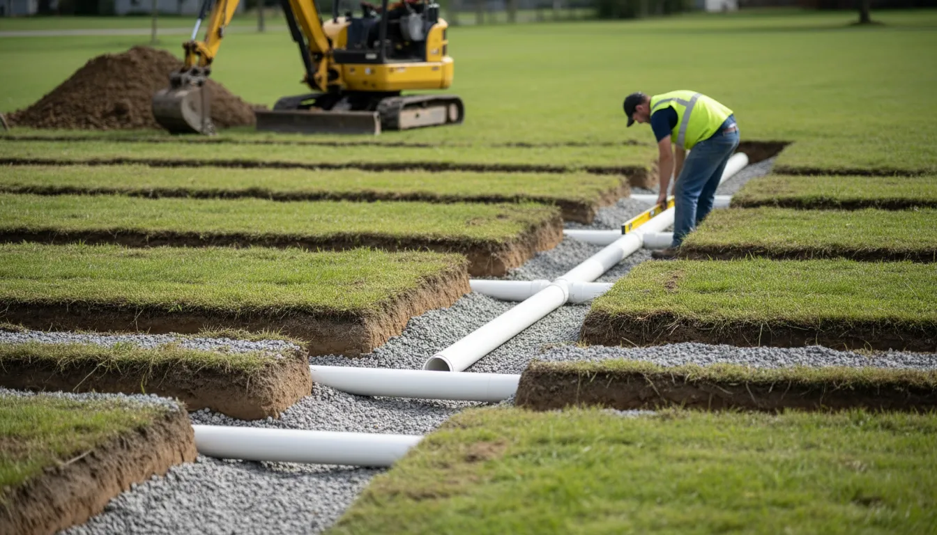 drain field leach field repair wide
