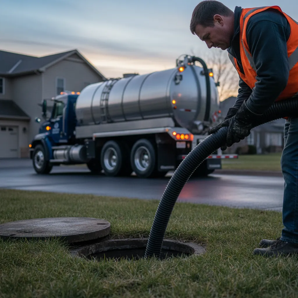 emergency septic service square